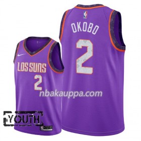 Phoenix Suns Elie Okobo 2 2018-19 Nike City Edition Violetti Pelipaidat Swingman - Lasten